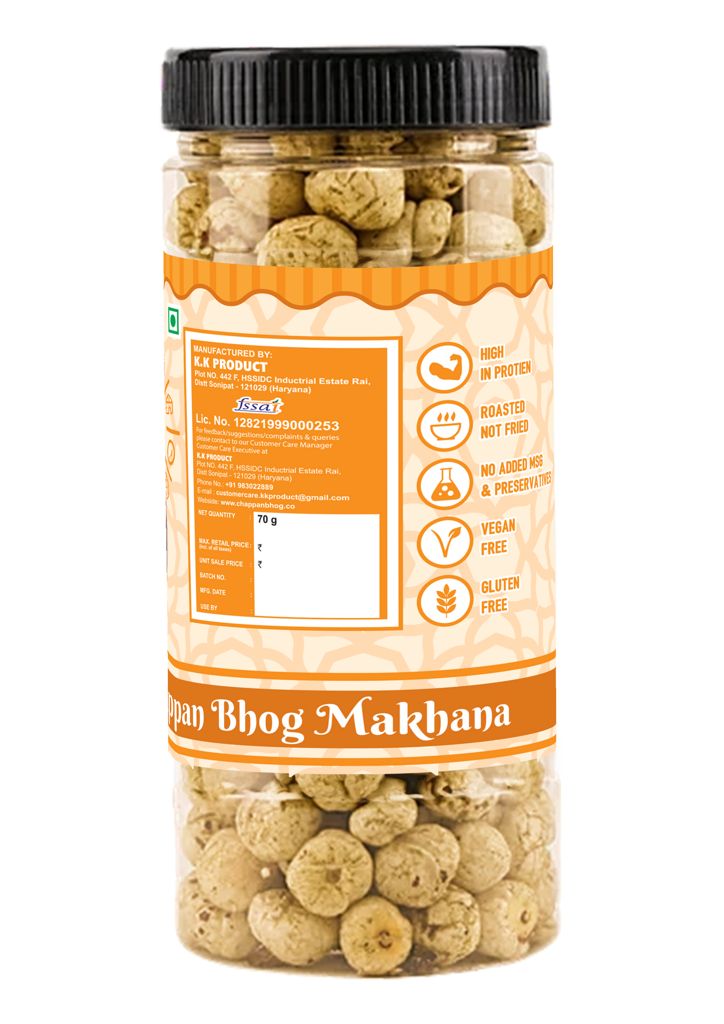 Cheese Roasted Makhana