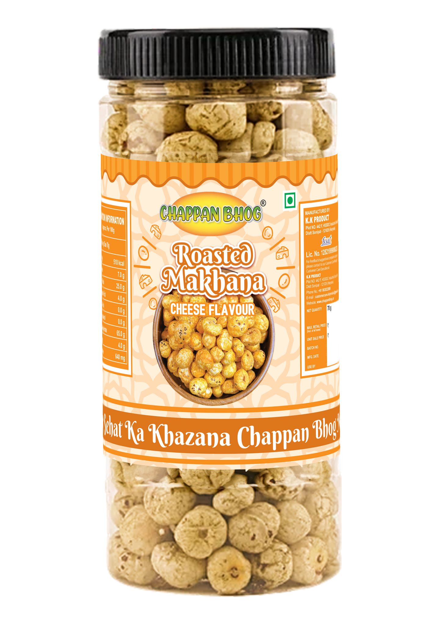 Cheese Roasted Makhana