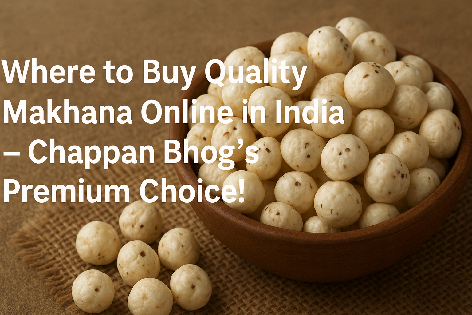 Makhana Online in India