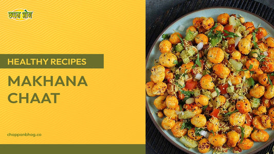 Recipe 4 - Makhana Chaat