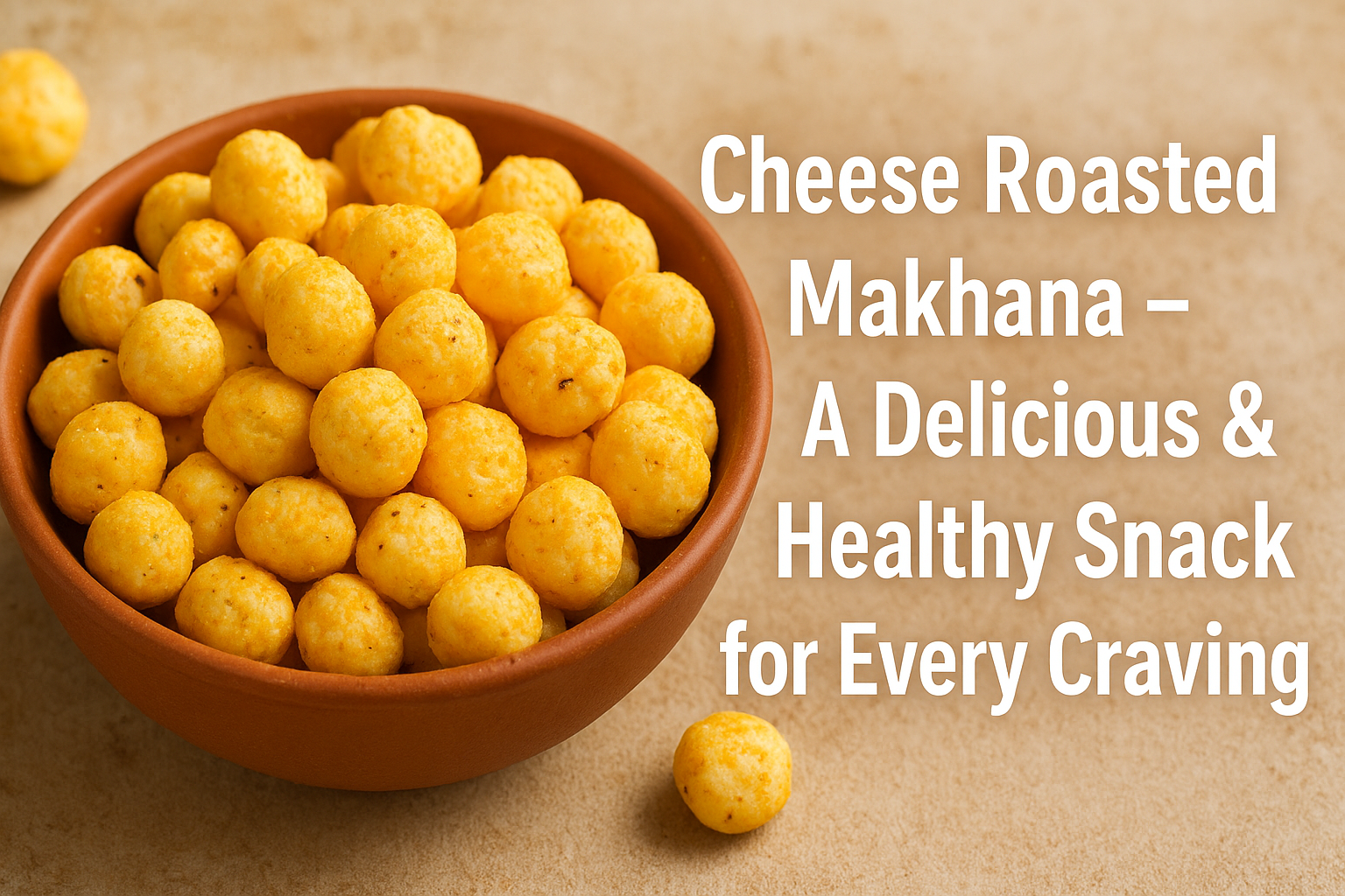 Cheese Roasted Makhana