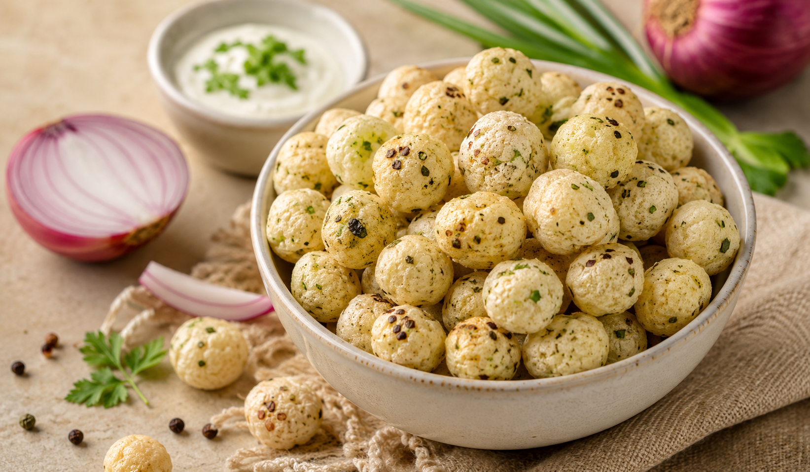 Cream & Onion Makhana