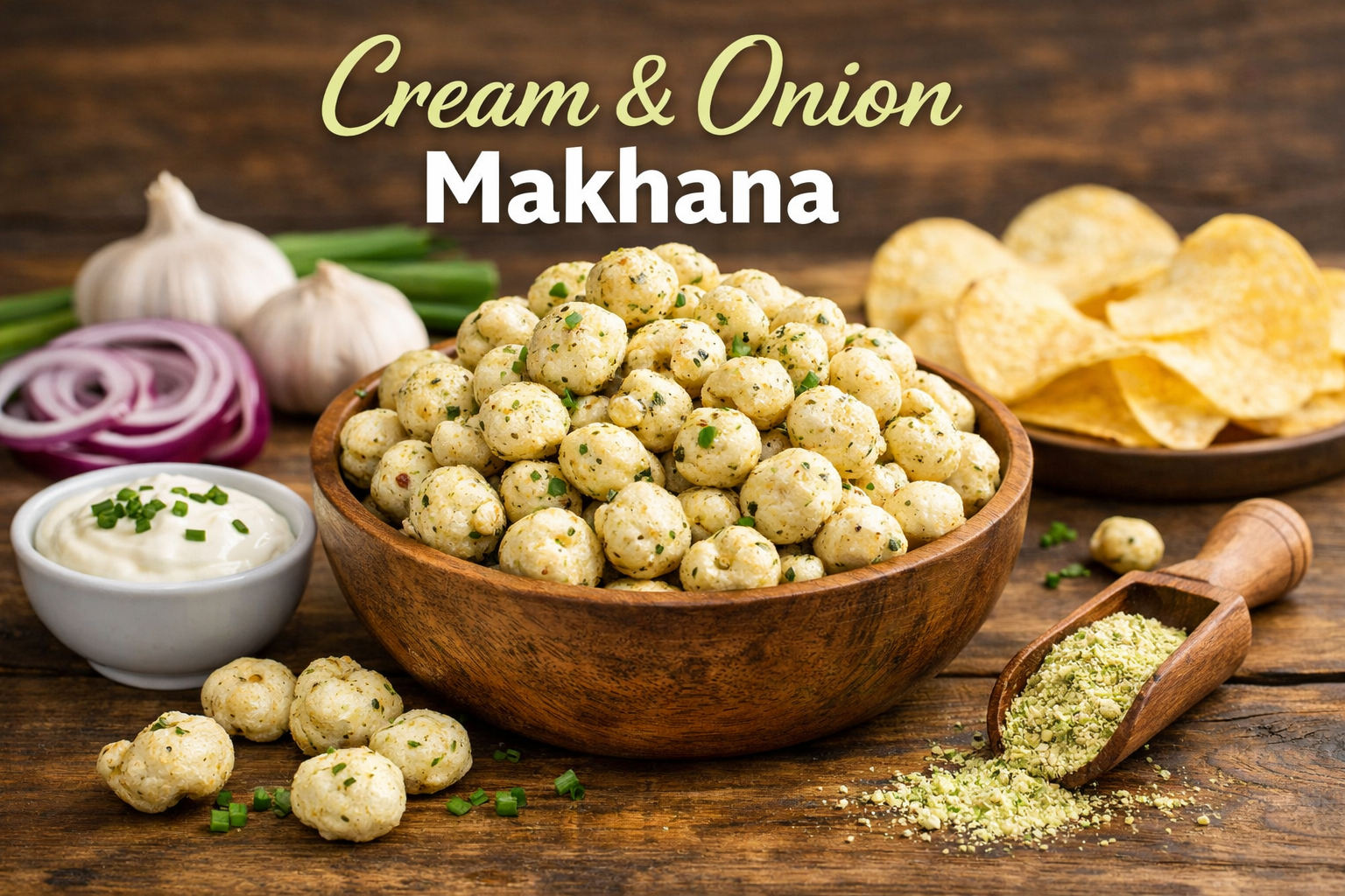 Cream & Onion Makhana