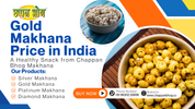 Gold Makhana Price in India