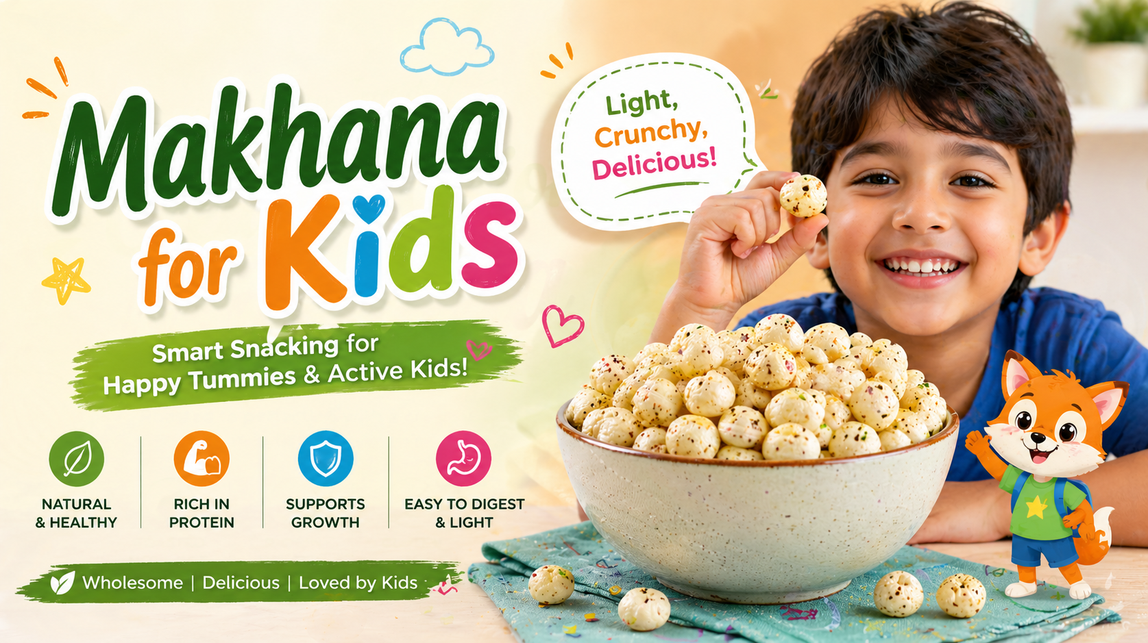 Makhana for Kids