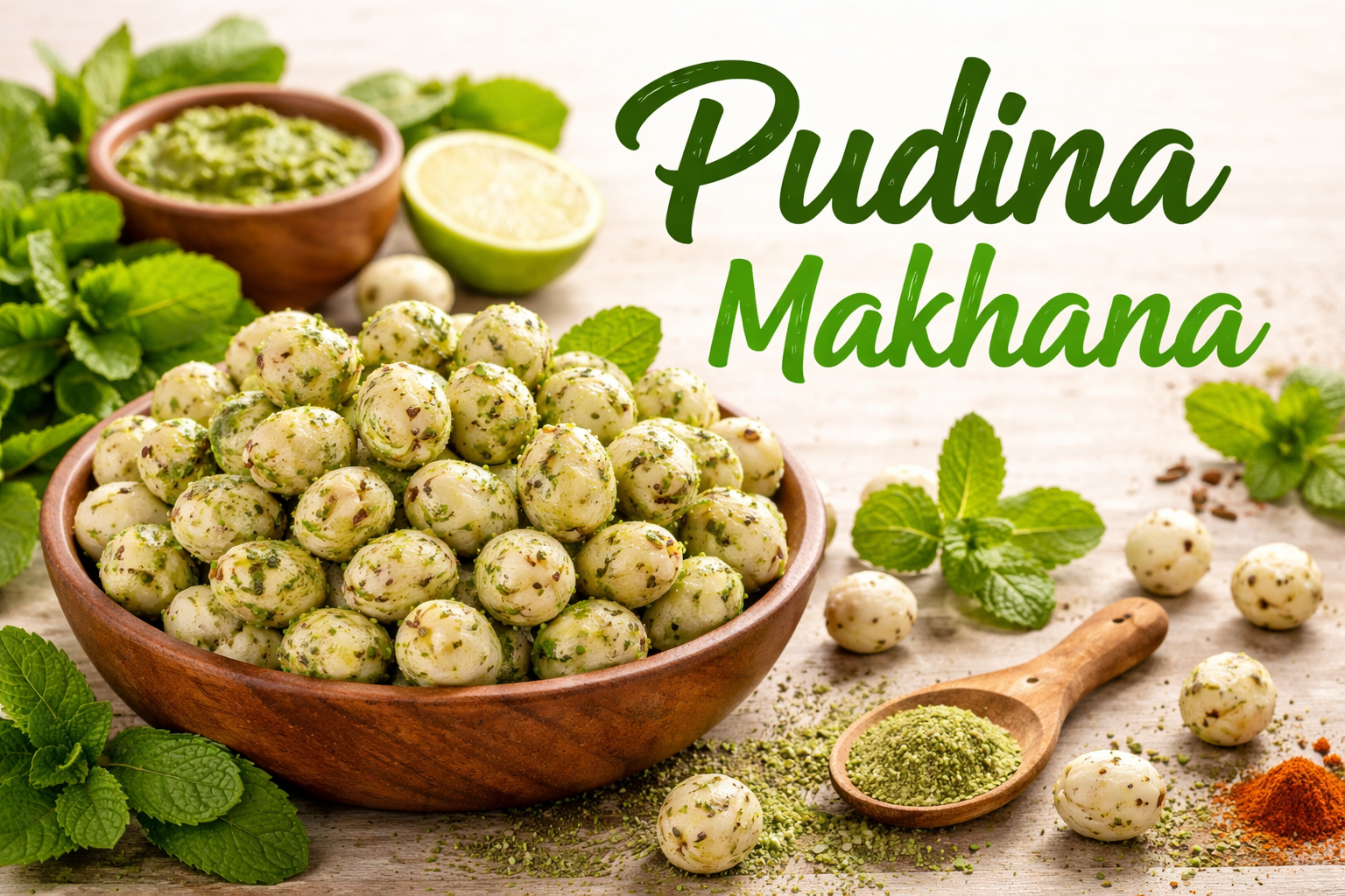 Pudina Makhana