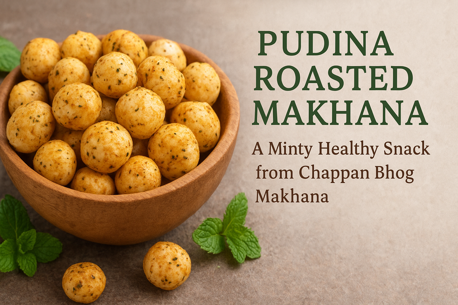 Pudina Roasted Makhana