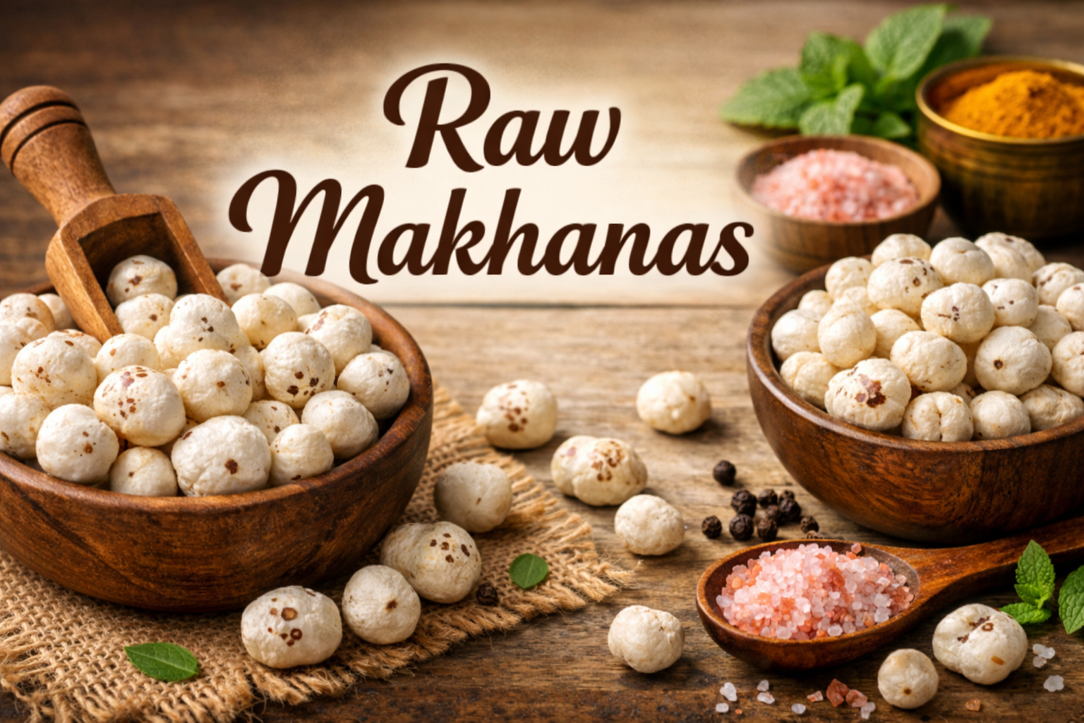Raw Makhanas