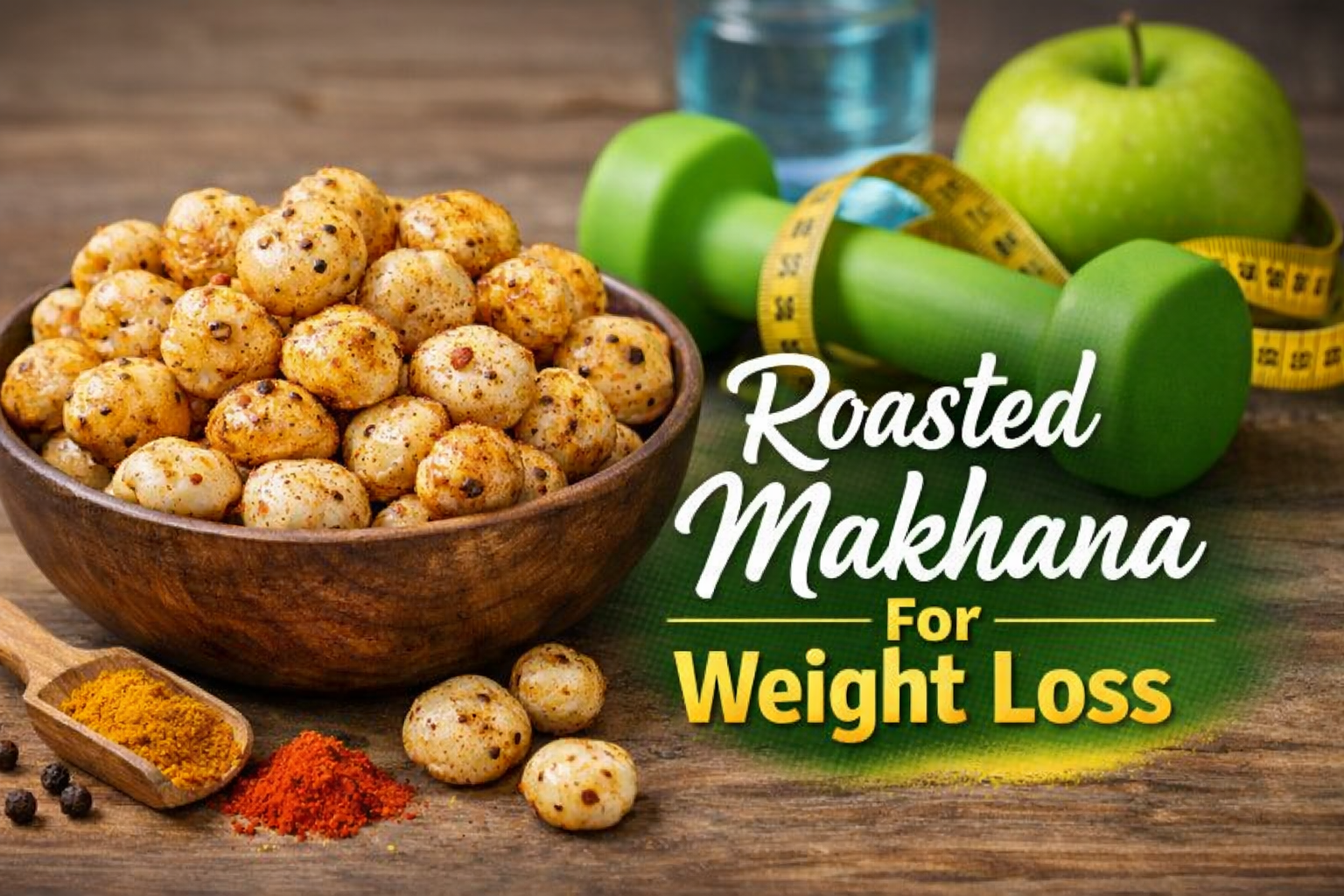 Roasted Makhana For Weight Loss