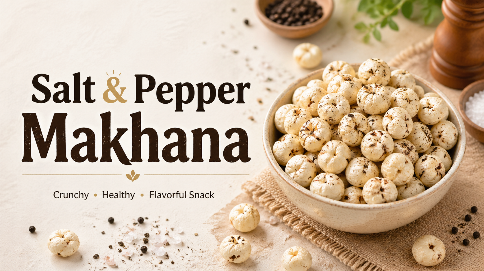 Salt & Pepper Makhana