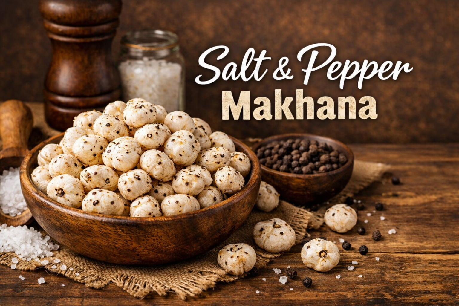 Salt & Pepper Makhana