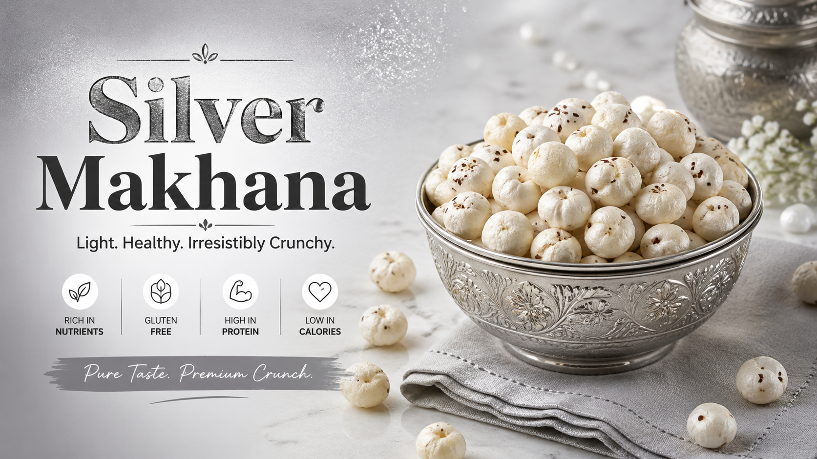 Silver Makhana