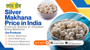 Silver Makhana Price in India