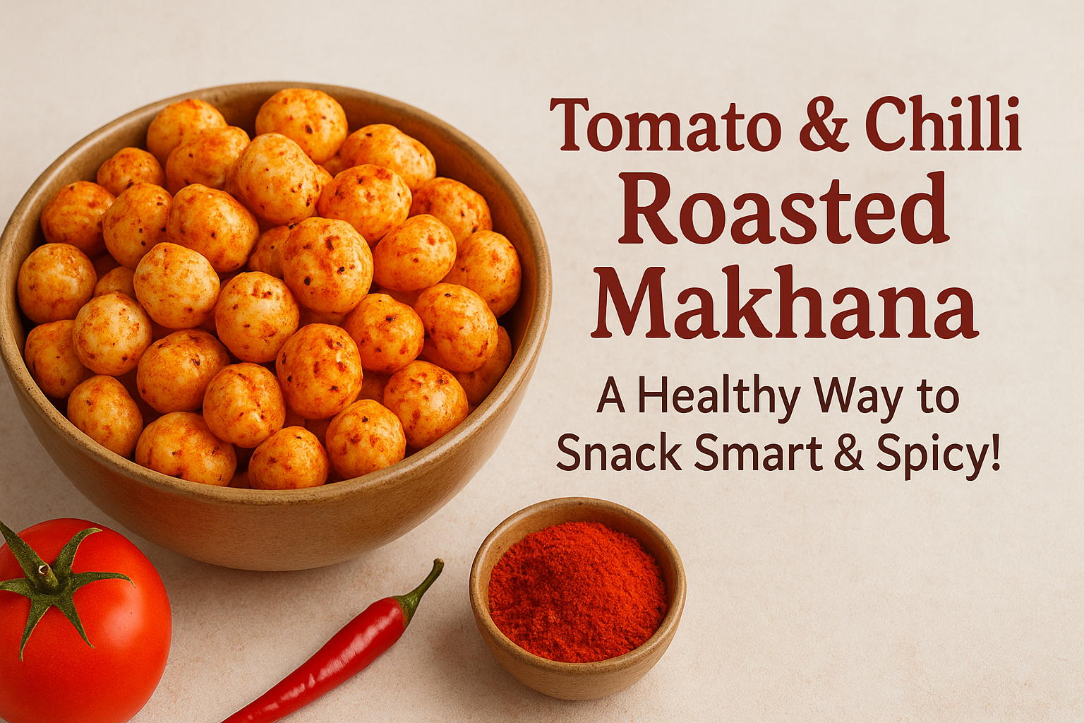 Tomato & Chilli Roasted Makhana