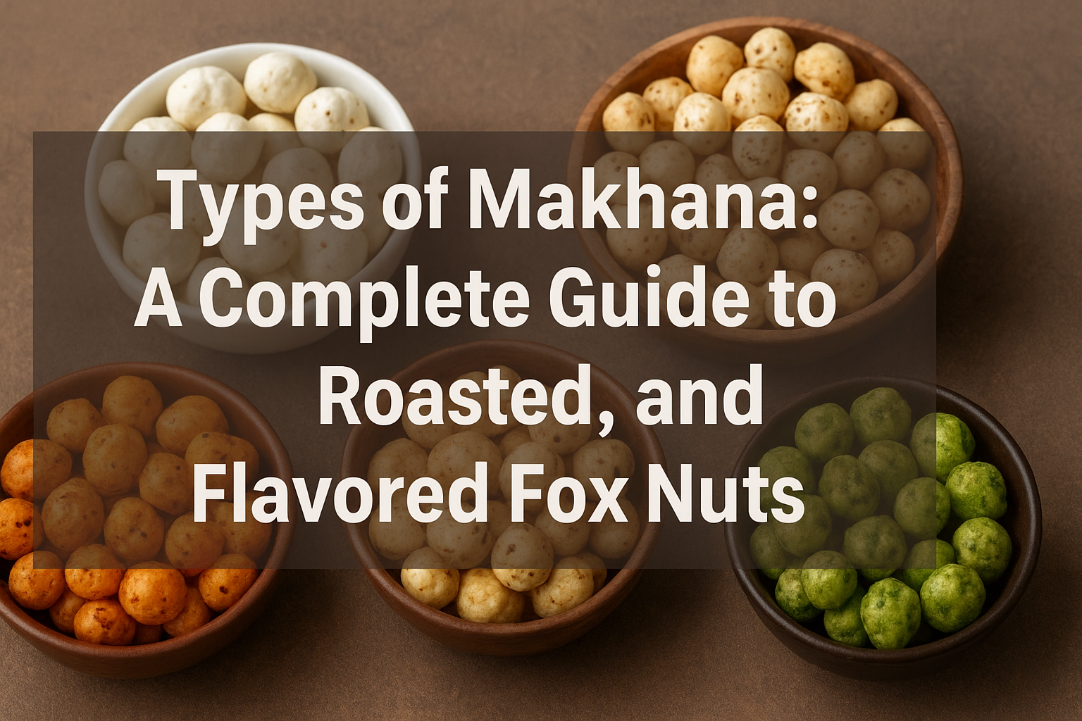 Types of Makhana