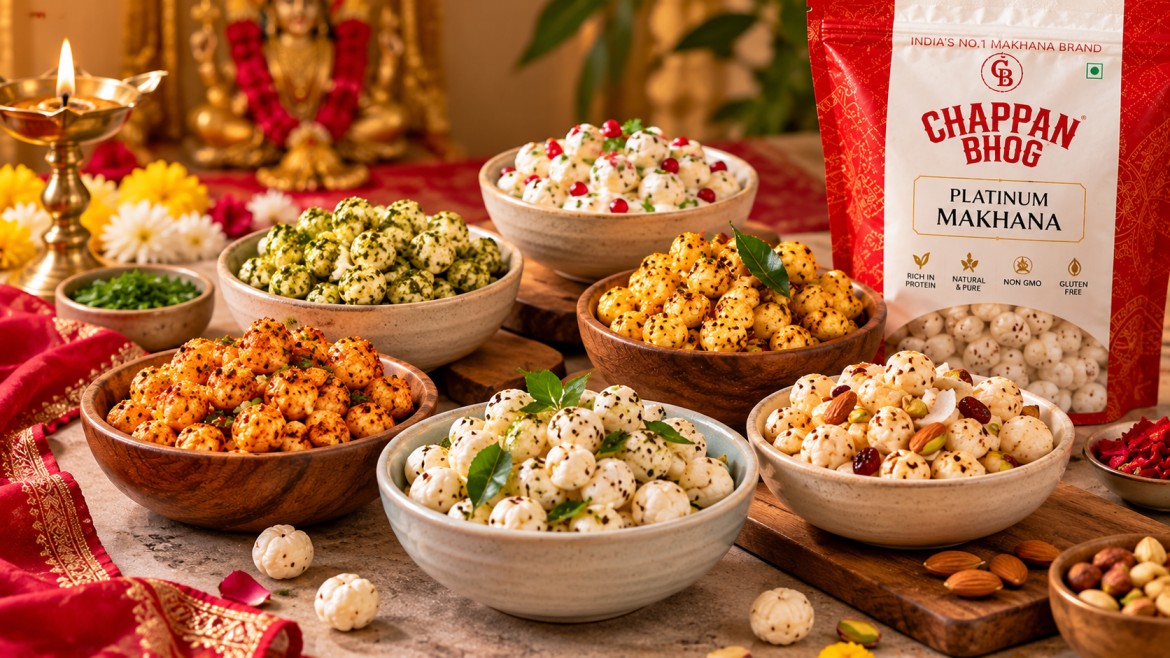 makhana snacks for Navratri