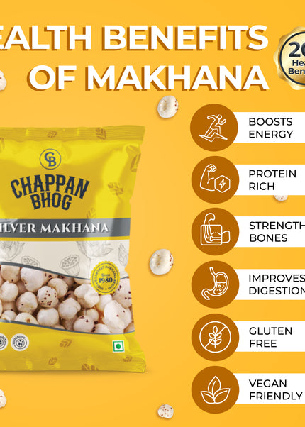 Chappan Bhog Silver Makhana
