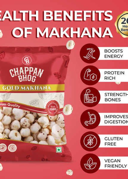 Chappan Bhog Gold Makhana