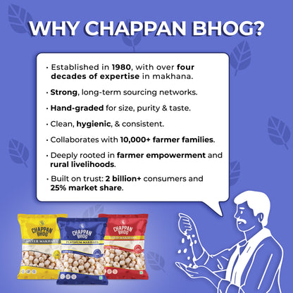 Chappan Bhog Platinum Makhana
