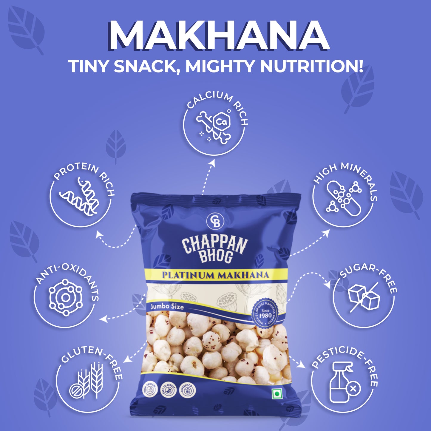 Chappan Bhog Platinum Makhana