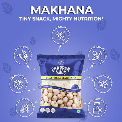 Chappan Bhog Platinum Makhana