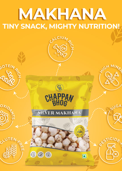 Chappan Bhog Silver Makhana