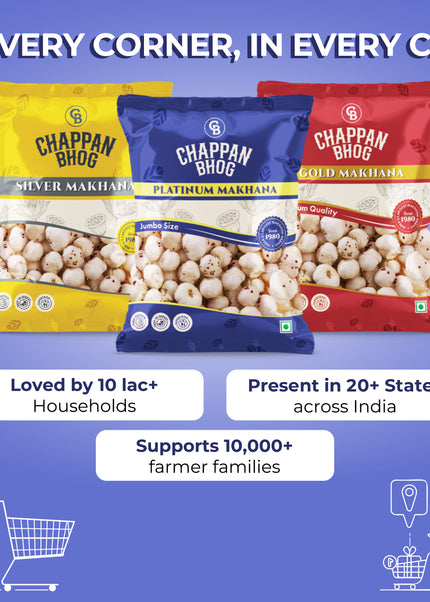 Chappan Bhog Platinum Makhana