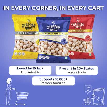 Chappan Bhog Platinum Makhana