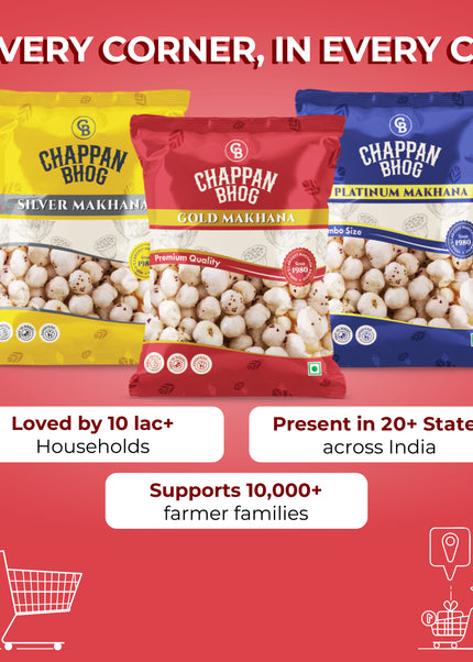 Chappan Bhog Gold Makhana