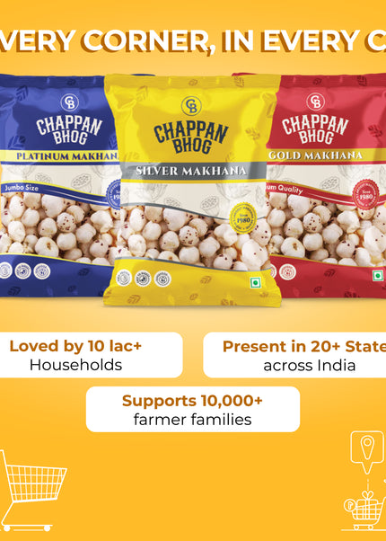 Chappan Bhog Silver Makhana