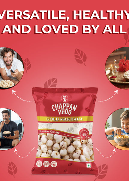 Chappan Bhog Gold Makhana