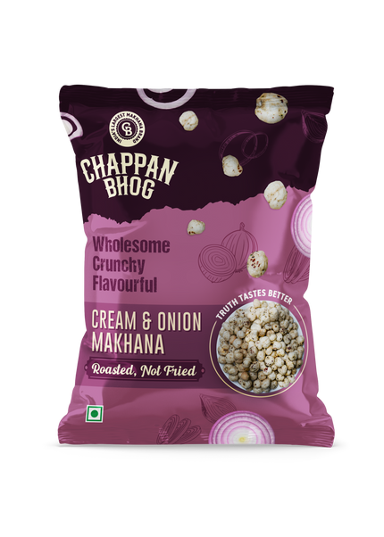 Chappan Bhog Cream & Onion Makhana